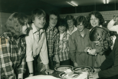 Party nach Kanzlerfest 1980
